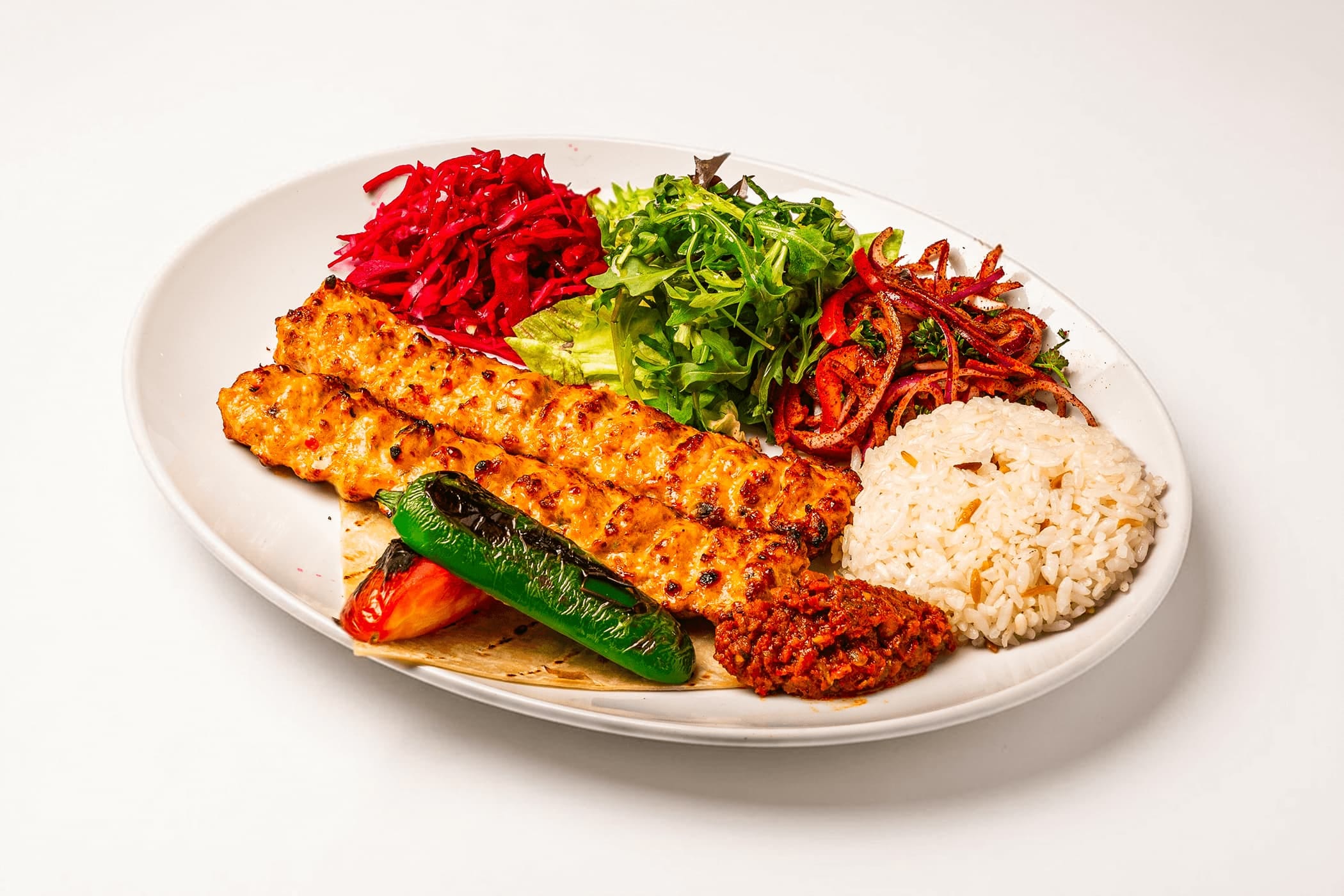 Chicken Adana Kebab
